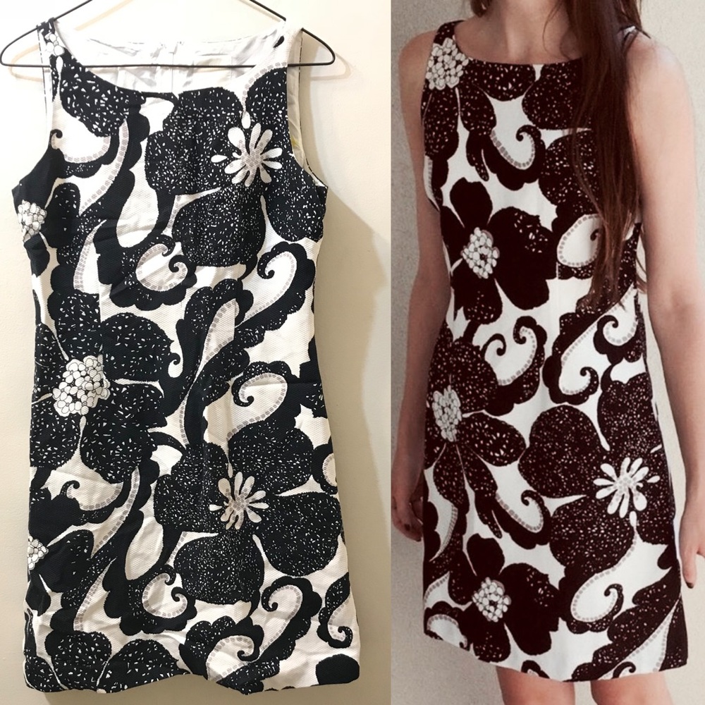 Anna Sui for Anthropologie Floral Sheath Dress